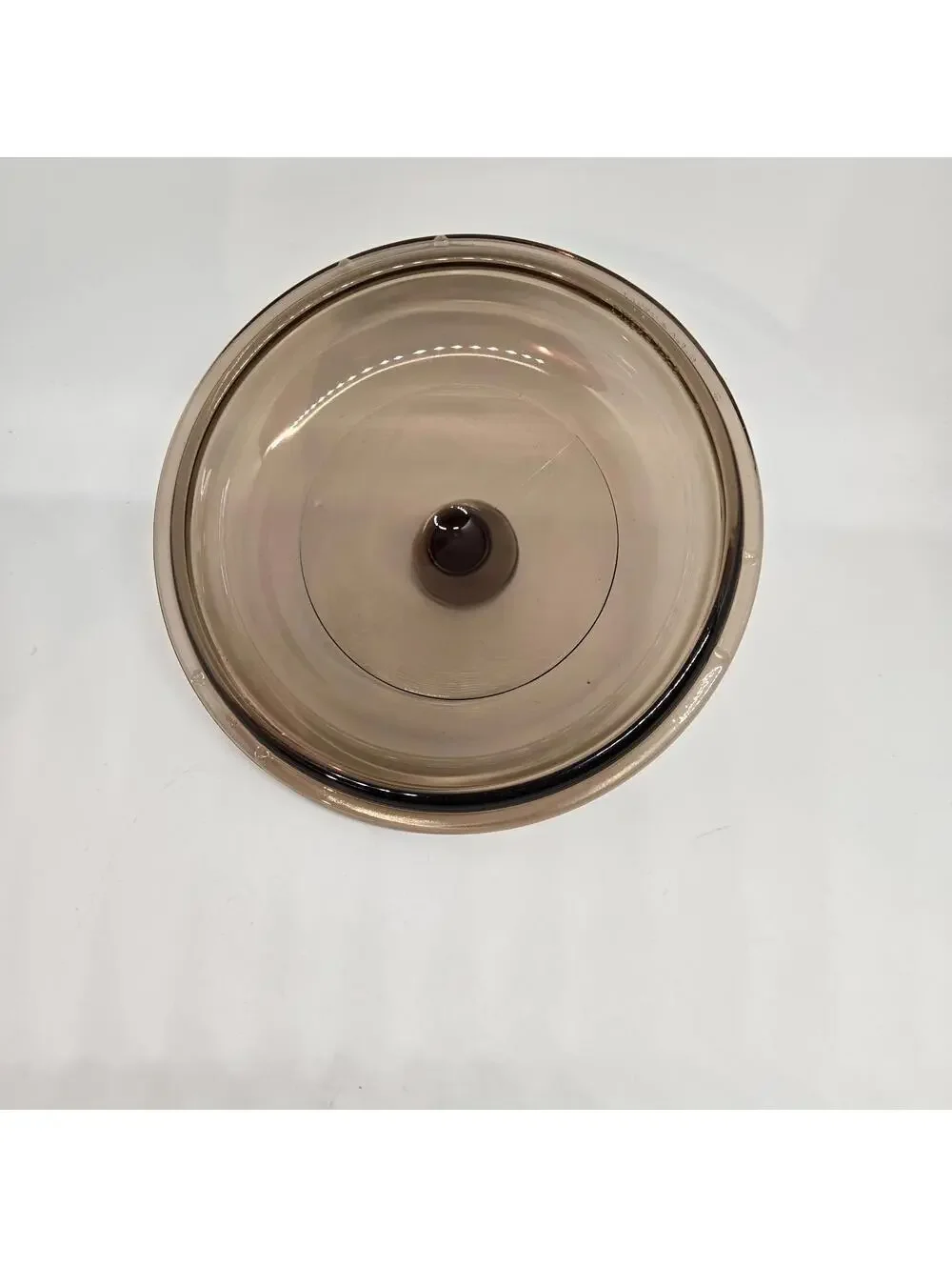 Vision Ware Amber Lid Replacement Corning Pyrex 6 3/8